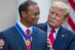 Đàn ông - Phản ứng của Tổng thống Trump khi con dâu cũ hẹn hò Tiger Woods