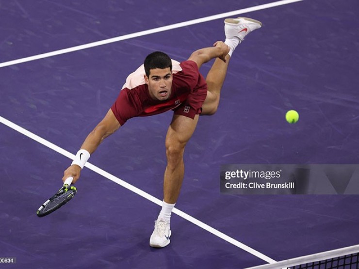 Video tennis Jack Draper - Carlos Alcaraz: Sai lầm set 3, “nhà vua“ ngã ngựa (Indian Wells)