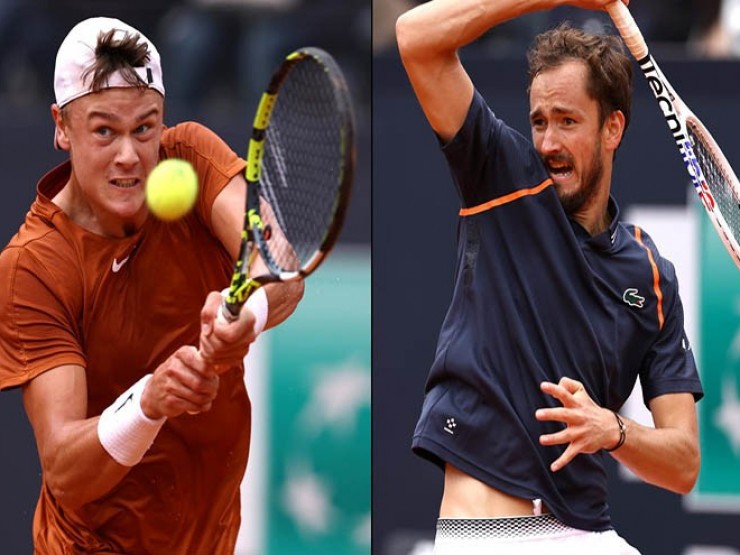 Video tennis Rune - Medvedev: Trả thù ngọt ngào, giành vé chung kết xứng đáng (Indian Wells)