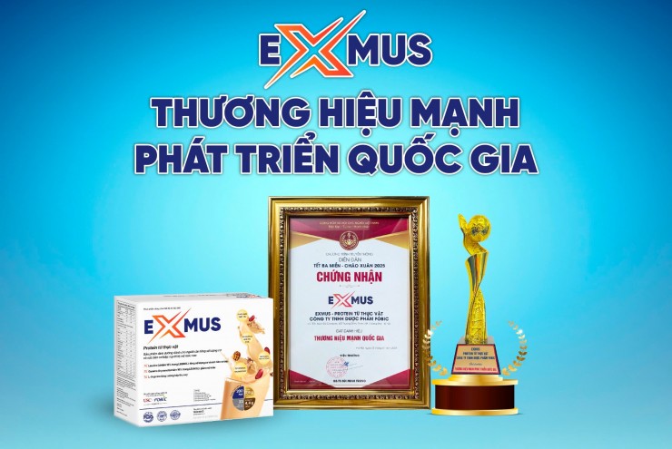 Protein ExMus - &#34;Thương hiệu mạnh phát triển quốc gia&#34; có tốt không?