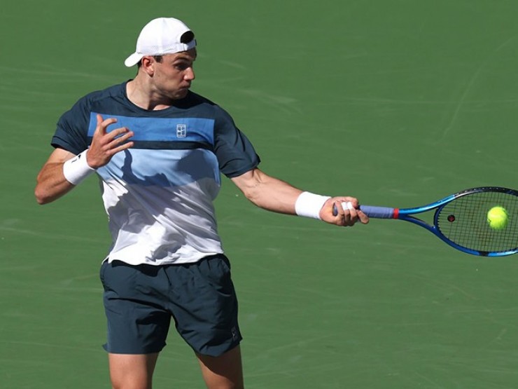 Video tennis Holger Rune - Draper: Chóng vánh 2 set, lần đầu ngọt ngào (CK Indian Wells)