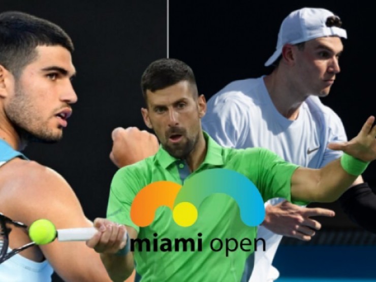 Kết quả thi đấu tennis đơn nam giải Miami Open 2025 mới nhất