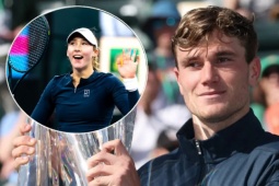 Draper và  " Sharapova mới " , trai tài gái sắc lập nhiều kỷ lục ở Indian Wells