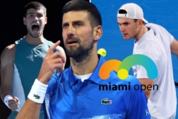 Lịch thi đấu tennis đơn nam giải Miami Open 2025 mới nhất