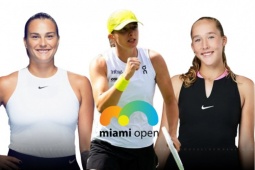 Kết quả thi đấu tennis đơn nữ giải Miami Open 2025 mới nhất