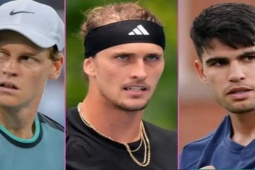 Lý do Sinner bị cấm thi đấu vẫn "hạ đẹp" Alcaraz và Zverev sau Indian Wells
