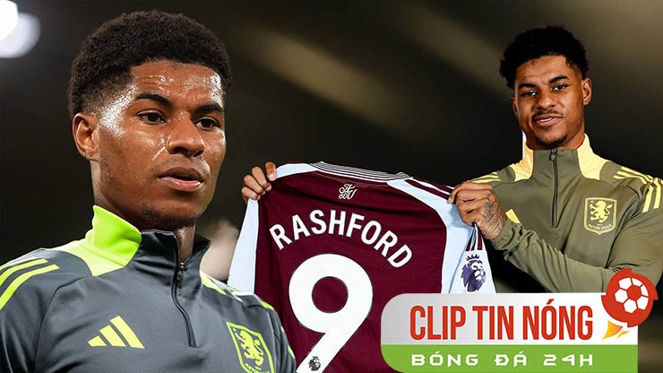 Rashford chơi tốt tại Aston Villa