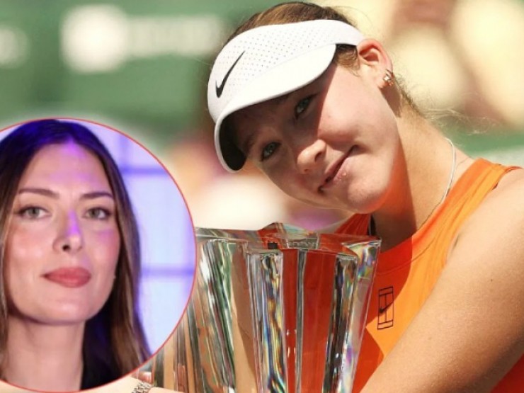 “Sharapova mới“ khiến làng tennis rộn ràng, được chính thần tượng ca ngợi