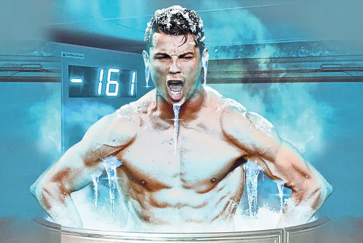 CR7 có nhiều phương pháp tập phục hồi hiệu quả