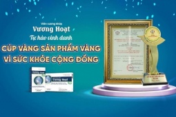 Tin tức sức khỏe - Vương Hoạt - Giải pháp tốt cho người bị vấn đề cột sống, đạt Cúp vàng “Sản phẩm vàng vì sức khỏe cộng đồng”