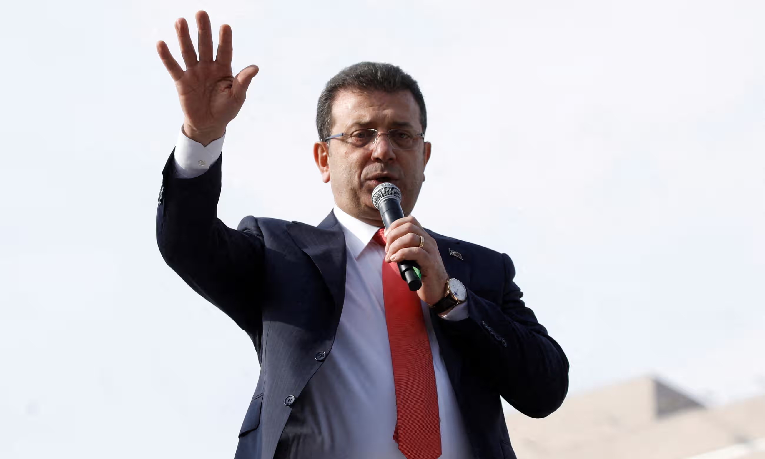 Ông Imamoglu, thị trưởng thành phố Istanbul (ảnh: Reuters)