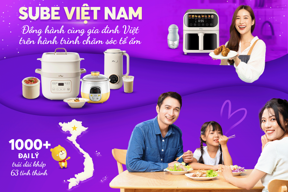 Đồ gia dụng Bear đa năng – tự động - tiện lợi giúp người bận rộn, mẹ bỉm, bà nội trợ hiện đại tiết kiệm thời gian mà vẫn đảm bảo bữa ăn ngon và dinh dưỡng