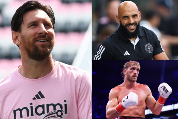 Để "giải cứu" ông chủ Messi, vệ sĩ cơ bắp sẵn sàng thượng đài Jake Paul