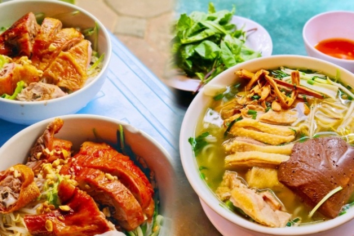 Hai quán bún ngan, vịt hút khách công sở khu Cầu Giấy