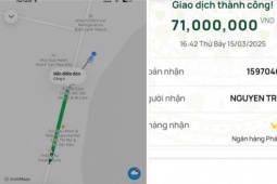 Nữ hành khách chuyển nhầm 71 ngàn thành 71 triệu đồng đã gặp tài xế xe Grab