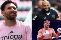 Để "giải cứu" ông chủ Messi, vệ sĩ cơ bắp sẵn sàng thượng đài Jake Paul