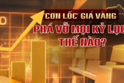 Kinh doanh - &quot;Cơn lốc&quot; giá vàng phá vỡ mọi kỷ lục thế nào?