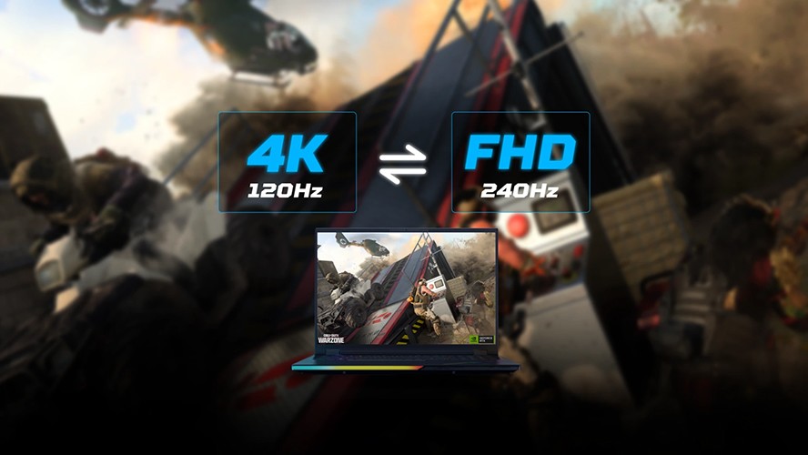 Chuyển đổi linh hoạt giữa 2 chế độ