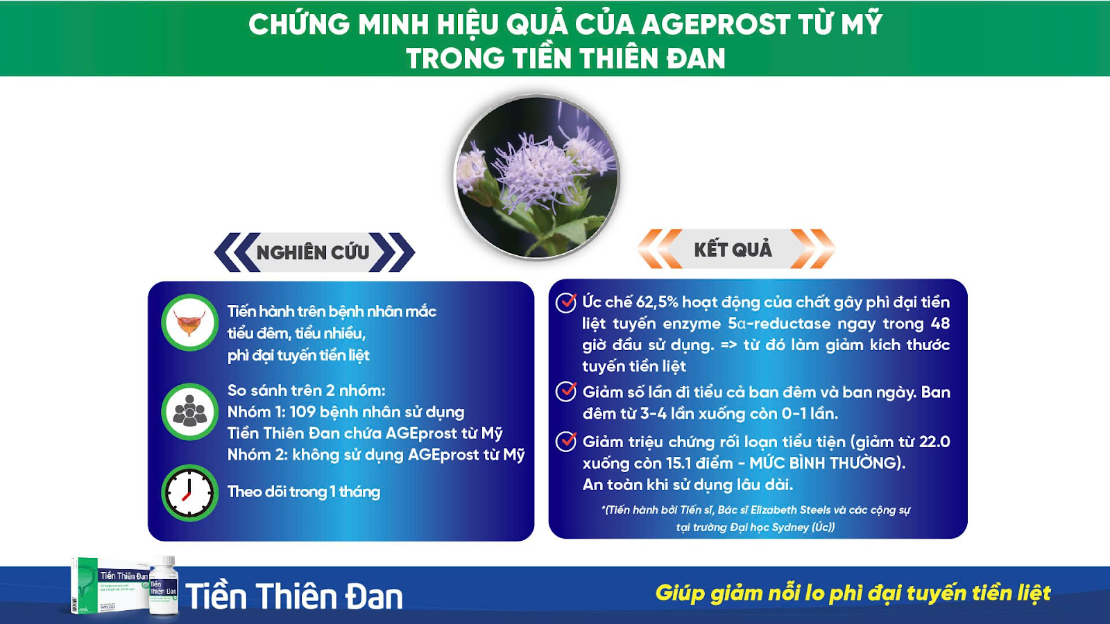 Tiền Thiên Đan - Giải pháp tốt cho người bị phì đại tuyến tiền liệt, đạt Cúp vàng “Sản phẩm vàng vì sức khỏe cộng đồng” - 3