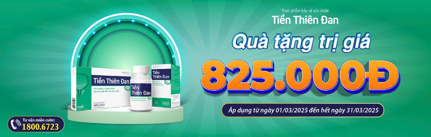 Tiền Thiên Đan - Giải pháp tốt cho người bị phì đại tuyến tiền liệt, đạt Cúp vàng “Sản phẩm vàng vì sức khỏe cộng đồng” - 6