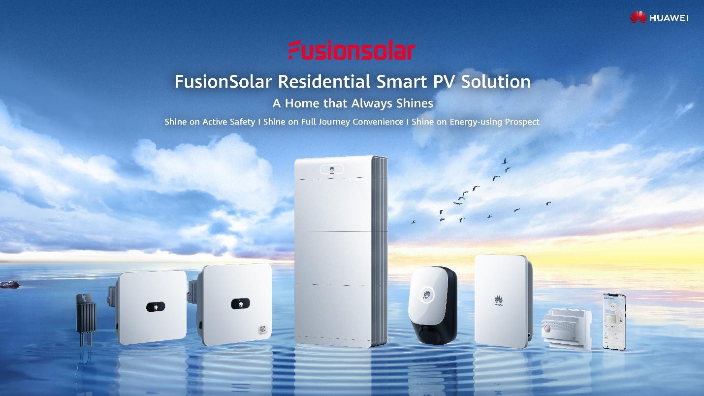 Trọn bộ giải pháp Huawei FusionSolar Smart PV dành cho hộ gia đình