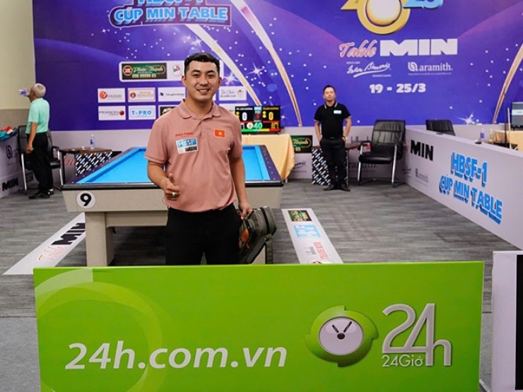 Á quân thế giới Anh Chiến thị uy ở giải đấu như “World Cup của bi-a VN”