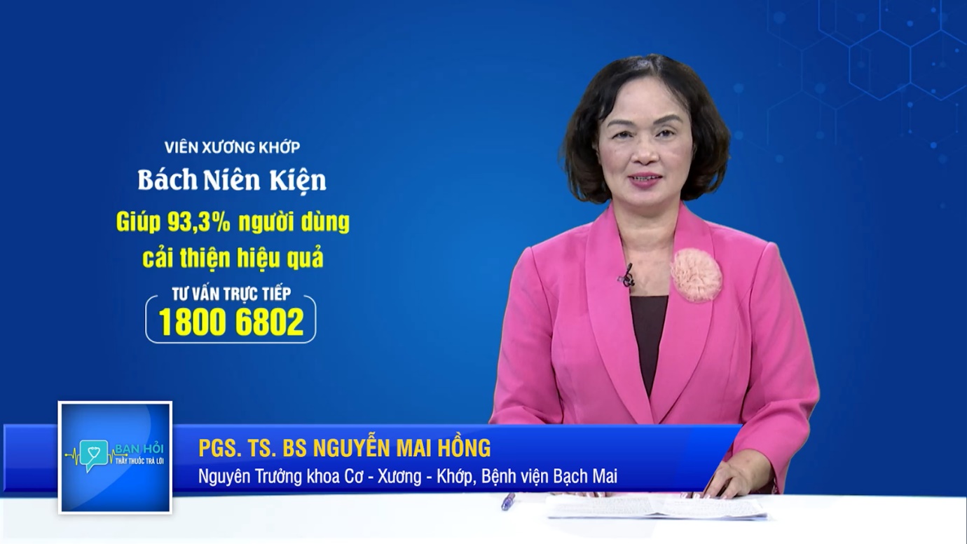 Bách Niên Kiện - Giải pháp hiệu quả cho người bị bệnh xương khớp đạt giải “Thương hiệu mạnh quốc gia” - 4