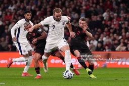 Video bóng đá Anh - Albania: Đẳng cấp Harry Kane, chào mừng "tướng" mới (Vòng loại World Cup)