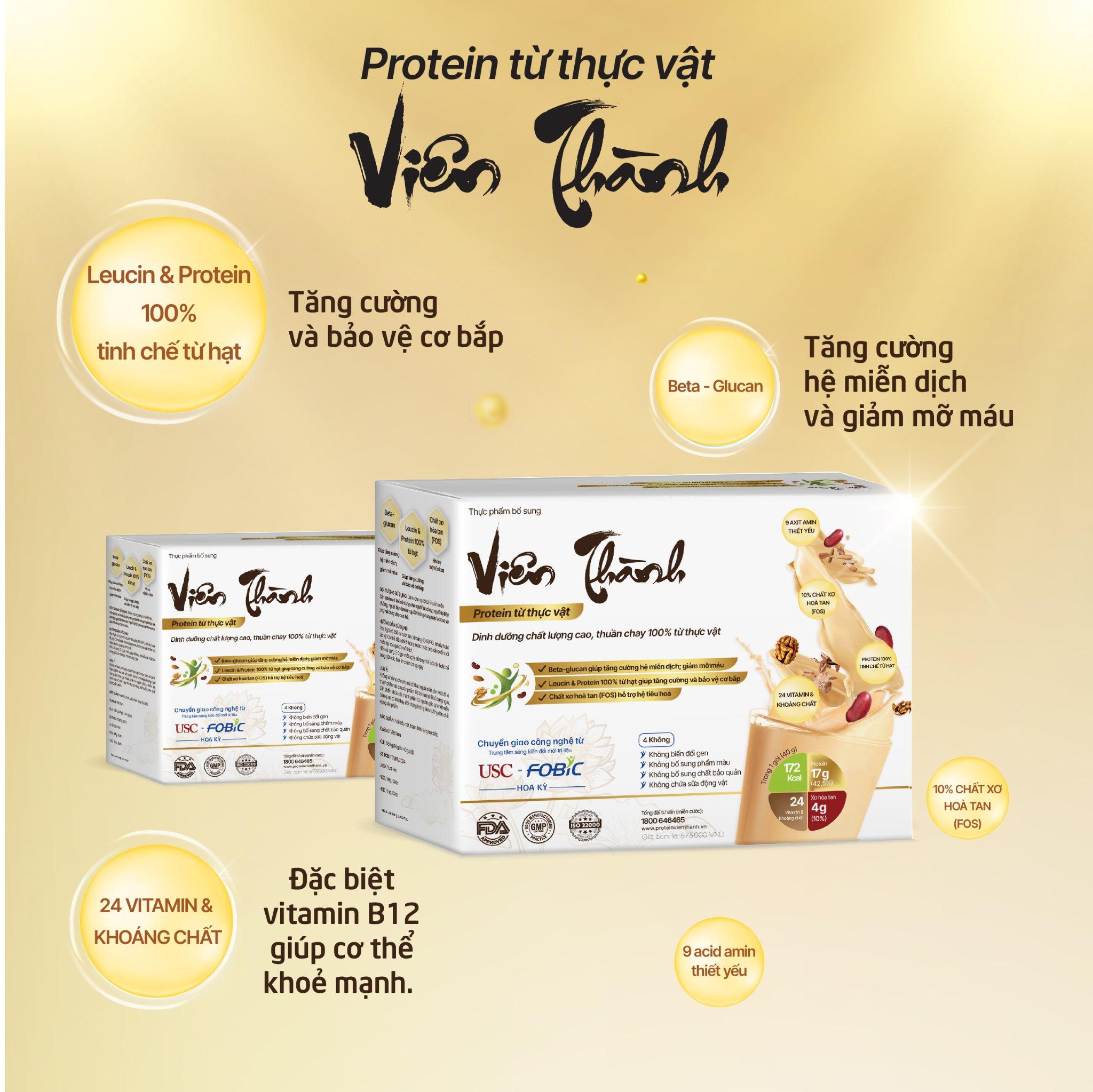 Protein Viên Thành - Khẳng định chất lượng tốt với giải thưởng "Thương hiệu mạnh phát triển Quốc gia" - 2