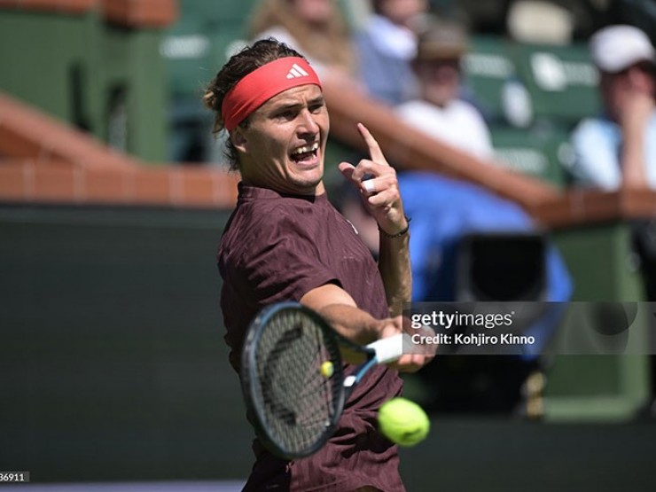 Video tennis Zverev - Fearnley: Sức mạnh vượt trội (Miami Open)