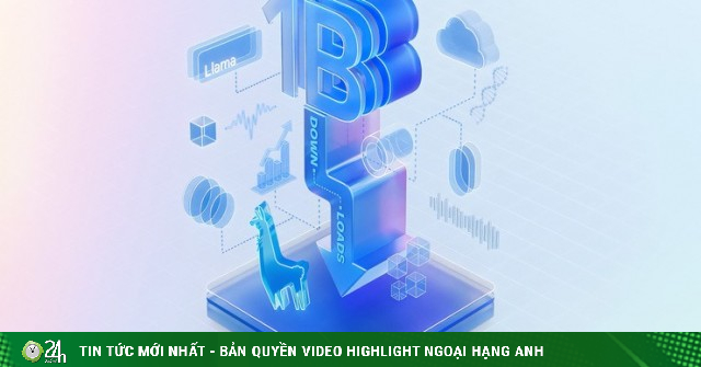 1 tỷ lượt tải mô hình trí tuệ nhân tạo mã nguồn mở Llama của Meta