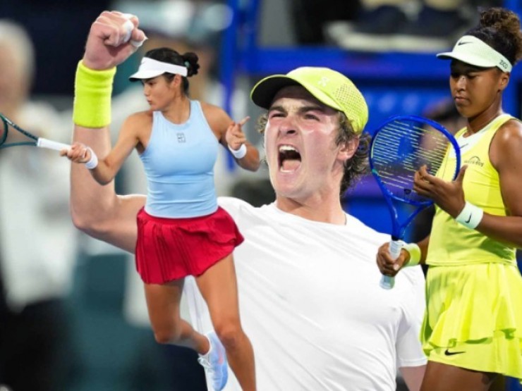 Fonseca chạm mốc mới, Raducanu - Osaka nhận tin vui (Bảng xếp hạng tennis 24/3)