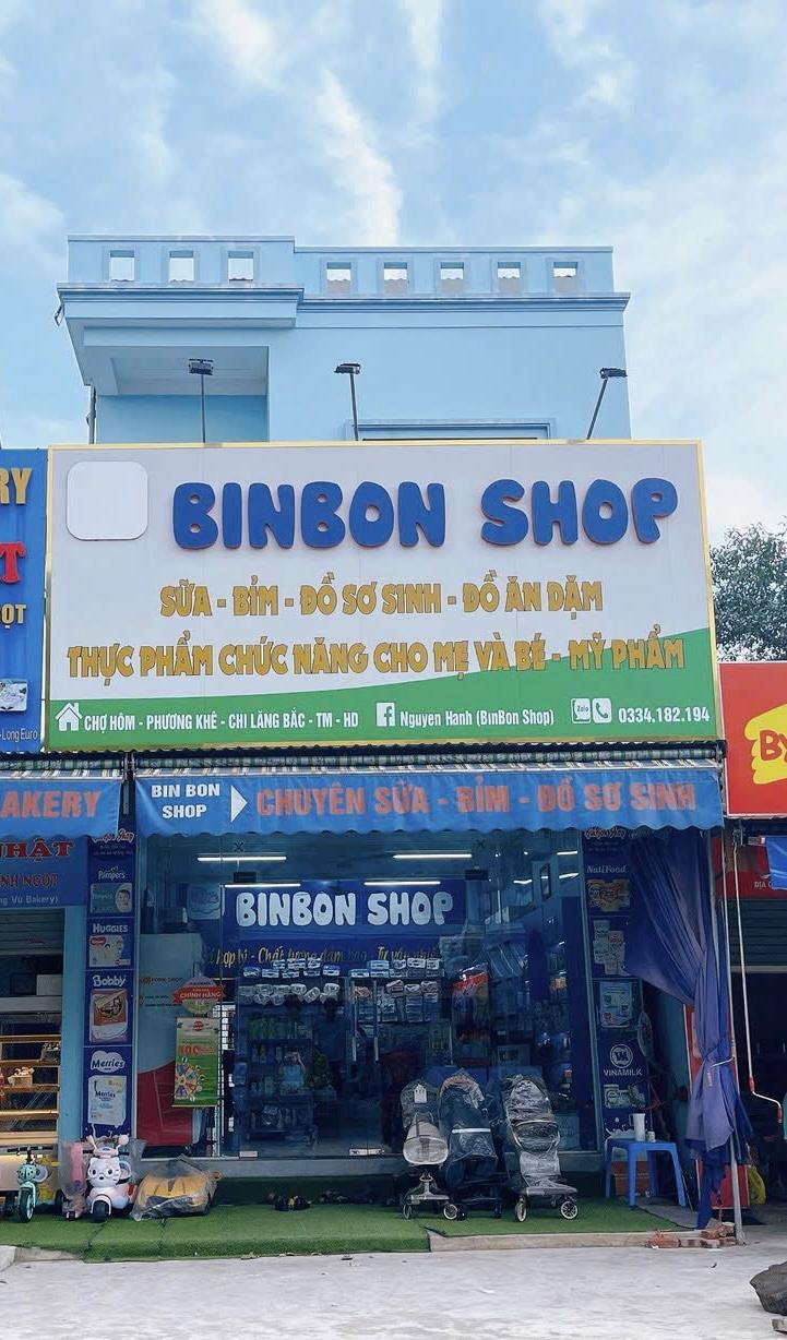 Binbon Shop – Nơi gửi trọn tâm huyết cho mẹ và bé trong từng sản phẩm