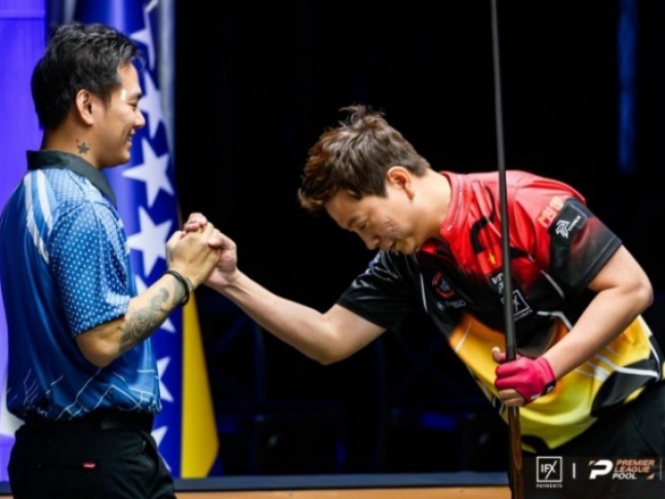 Hoàng “Sao“ làm nên lịch sử ở giải bi-a Ngoại hạng, khiến nhà vô địch World Cup tê tái