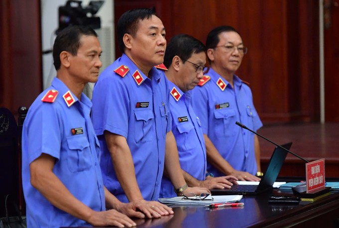 Đại diện VKSND Cấp cao tại TP HCM. Ảnh: Thanh Tùng