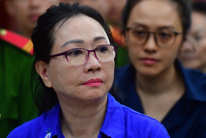 Bà Trương Mỹ Lan tại tòa phúc thẩm, sáng 25/3. Ảnh: Thanh Tùng