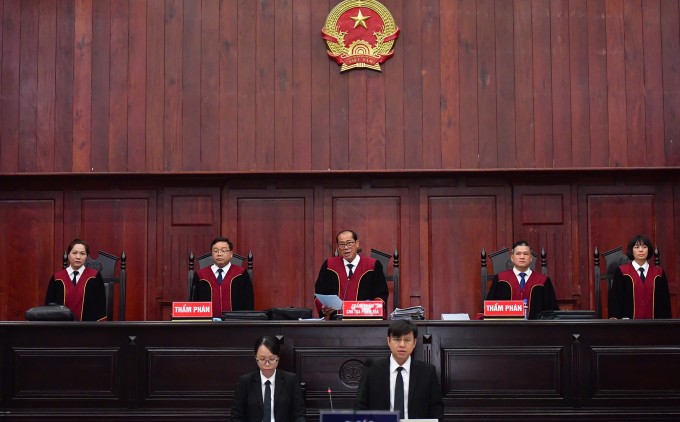 HĐXX phiên phúc thẩm kéo dài hơn 20 ngày. Ảnh: Thanh Tùng