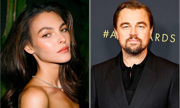 Vittoria Ceretti và Leonardo DiCaprio. Ảnh: Instagram/Wireimage.&nbsp;