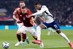 Video bóng đá Anh - Latvia: Siêu phẩm đá phạt, solo ghi bàn đẳng cấp (Vòng loại World Cup)