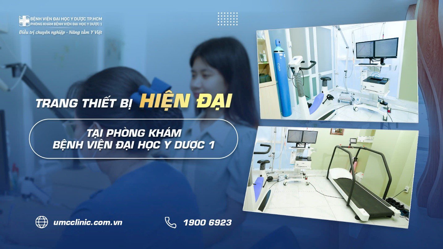 Trang thiết bị hiện đại tại Phòng khám Bệnh viện Đại học Y Dược 1.