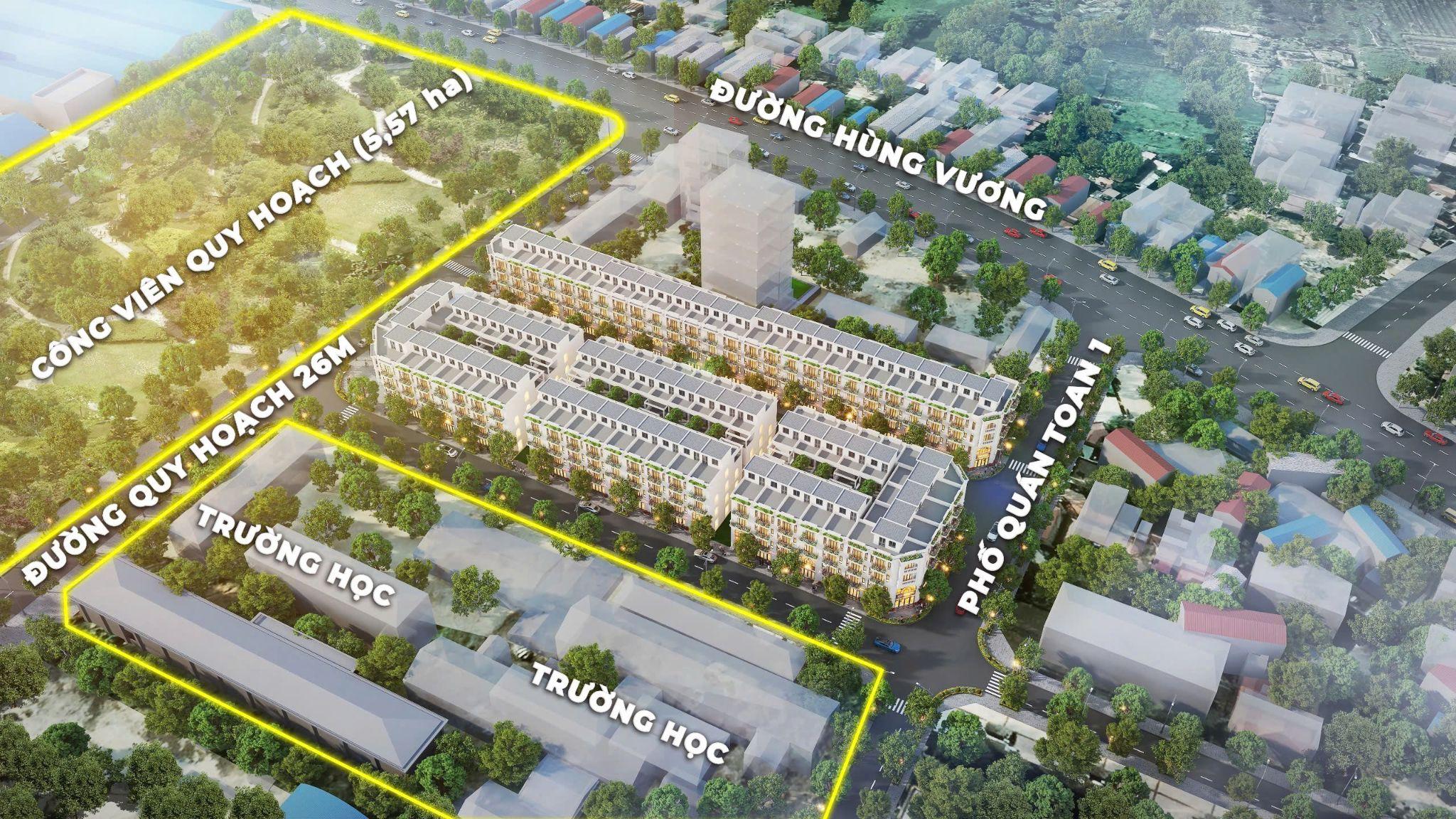Đón đầu quy hoạch hạ tầng &amp; giao thông tại dự án Hồng Bàng Midtown.