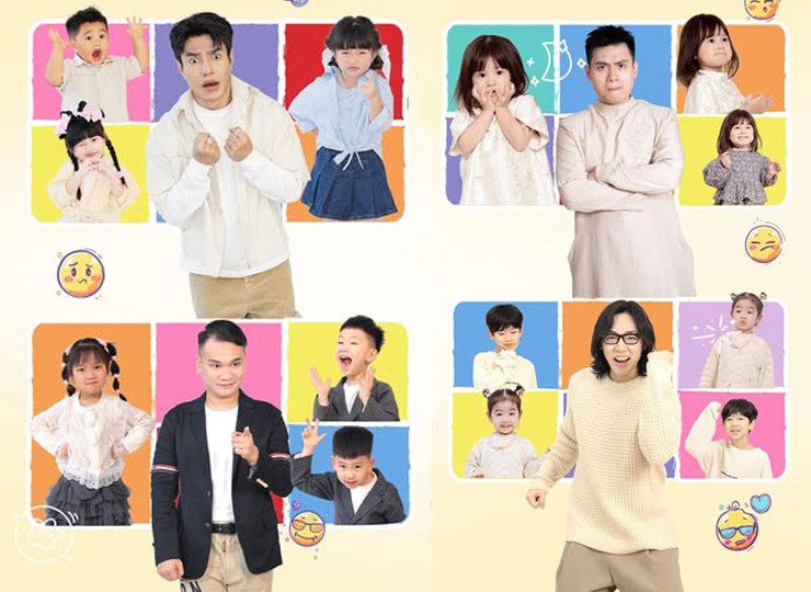 Các ông bố nhập vai thầy giáo quản lý lớp học siêu đặc biệt.