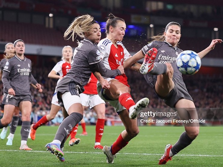 Video bóng đá nữ Arsenal - Real Madrid: Ngược dòng ngoạn mục (Cúp C1)