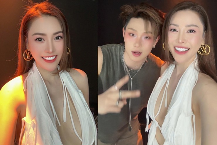 Quế Vân tiếp tục gây sốc vì trang phục hở bạo