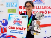 Thể thao - Hot girl bi-a Thuý Quỳnh vô địch kịch tính sau khi đối thủ đánh lỗi bi khó tin