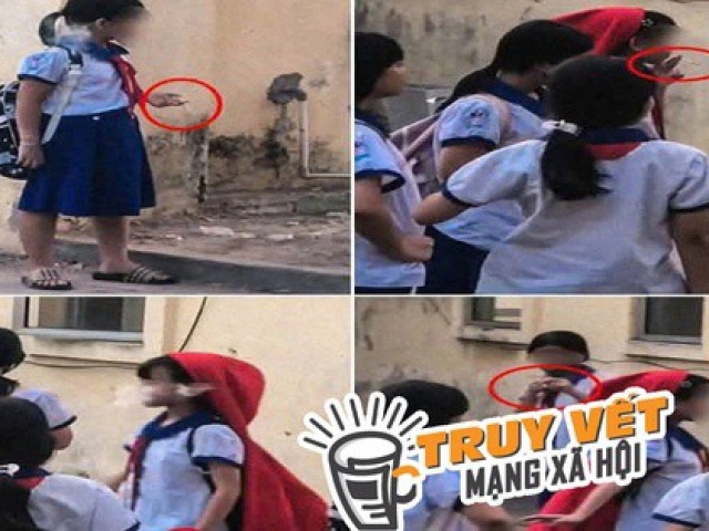 Thông tin bất ngờ vụ clip nhóm nữ sinh tiểu học hút thuốc lá