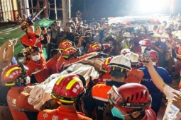 Động đất Myanmar: Tin tốt từ đội cứu hộ Trung Quốc, cứu được người mắc kẹt 60 giờ