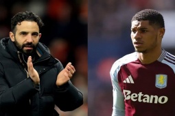HLV Amorim mập mờ về tương lai Rashford, MU quyết giành điểm trước Nottingham