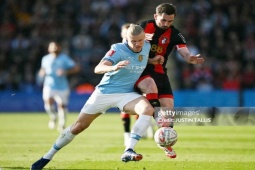 Kết quả bóng đá Bournemouth - Man City: Cảm xúc Haaland, thay người ngoạn mục (FA Cup)