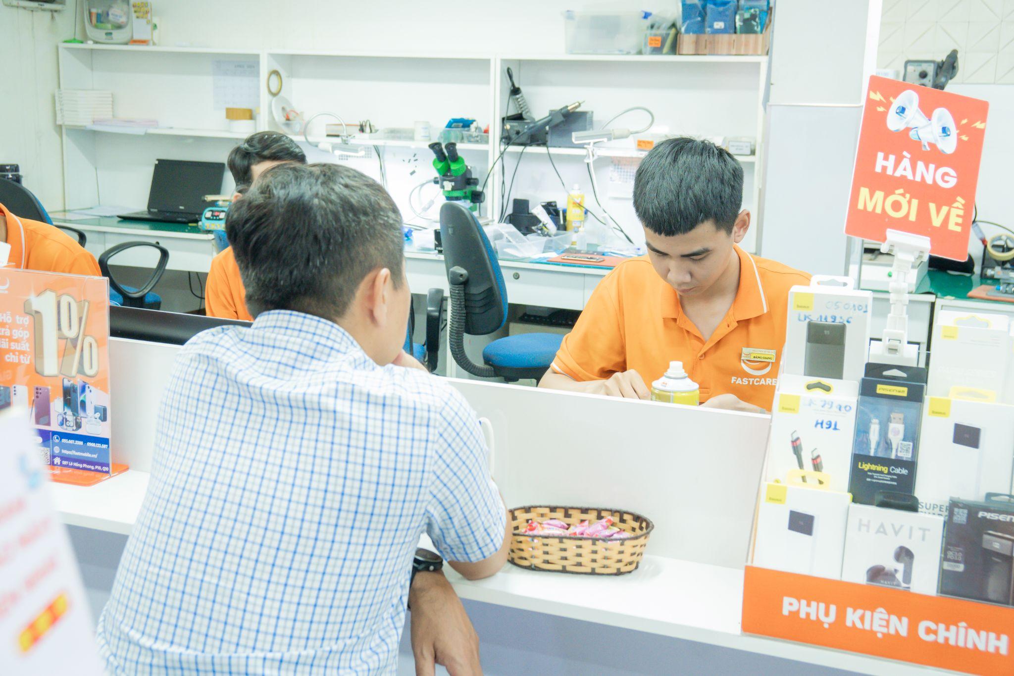 Sửa chữa nhanh chỉ từ 15 phút